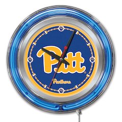 Pitt Neon Clock