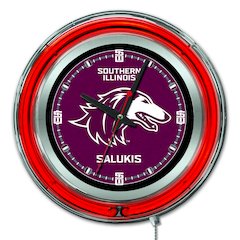 Southern Illinois Neon Clock