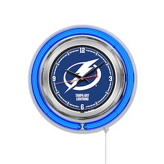 Tampa Bay Lightning Neon Clock