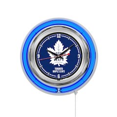 Toronto Maple Leafs Neon Clock