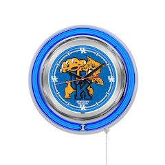 Kentucky "Wildcat" Neon Clock