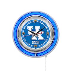 Kentucky "UK" Neon Clock