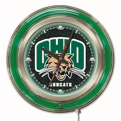 Ohio University Neon Clock