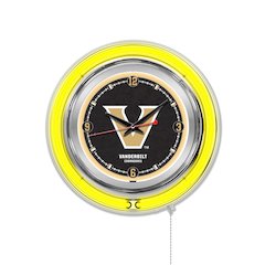 Vanderbilt Neon Clock