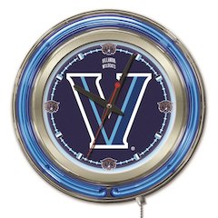 Villanova Neon Clock