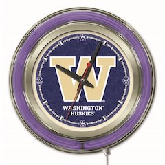 Washington Neon Clock