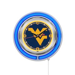 West Virginia Neon Clock