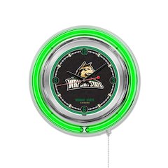 Wright State Neon Clock