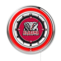 Alabama 19" Neon Clock