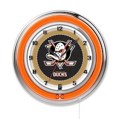 Anaheim Ducks 19" Neon Clock