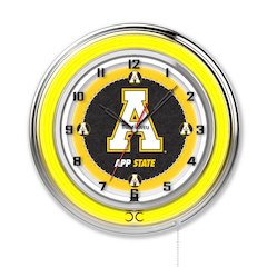 Appalachian State 19" Neon Clock
