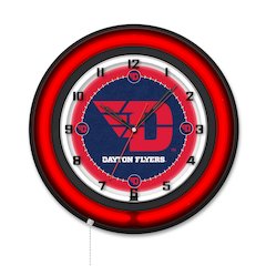 University of Dayton 19" Double Neon Wall Clock
