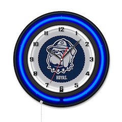 Georgetown University 19" Double Neon Wall Clock