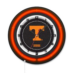University of Tennessee 19" Double Neon Wall Clock