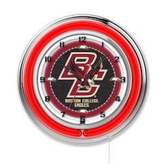 Boston College 19" Neon Clock