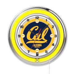 University of California 19" Neon Clock