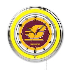Central Michigan 19" Neon Clock