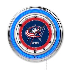 Columbus Blue Jackets 19" Neon Clock