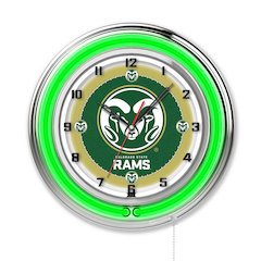 Colorado State 19" Neon Clock