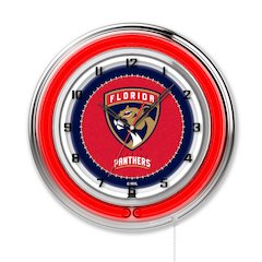 Florida Panthers 19" Neon Clock