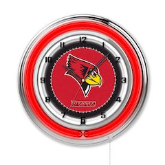 Illinois State 19" Neon Clock