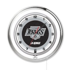 Los Angeles Kings 19" Neon Clock