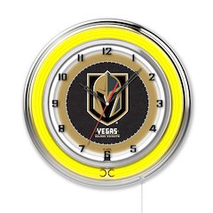 Vegas Golden Knights 19" Neon Clock