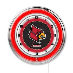 Louisville 19" Neon Clock