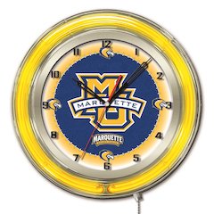 Marquette 19" Neon Clock