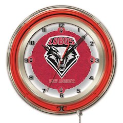New Mexico 19" Neon Clock
