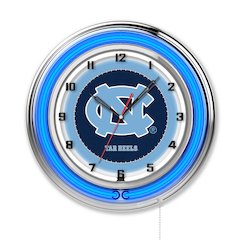 North Carolina 19" Neon Clock
