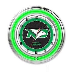 North Dakota 19" Neon Clock