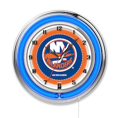 New York Islanders 19" Neon Clock
