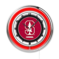 Stanford 19" Neon Clock