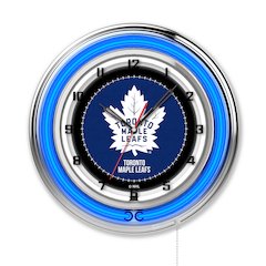 Toronto Maple Leafs 19" Neon Clock