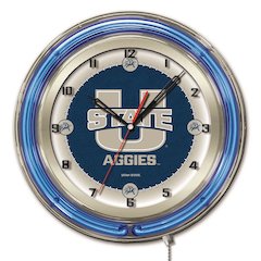 Utah State 19" Neon Clock