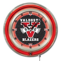 Valdosta State 19" Neon Clock