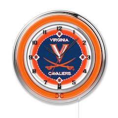Virginia 19" Neon Clock