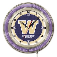 Washington 19" Neon Clock