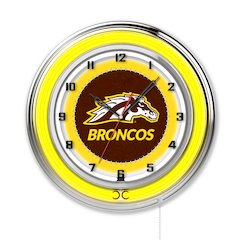 Western Michigan 19" Neon Clock