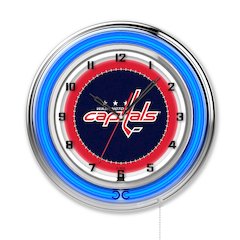 Washington Capitals 19" Neon Clock