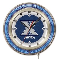 Xavier 19" Neon Clock
