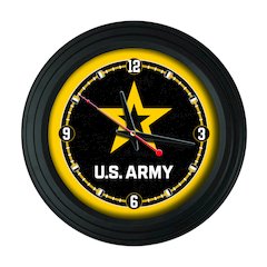 United States Army 15" Wall Clock