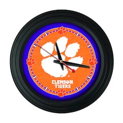 Clemson 15" Wall Clock