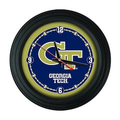 Georgia Tech 15" Wall Clock