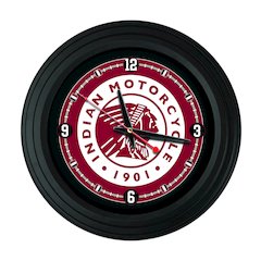 Indian Motorcycle 15" Wall Clock