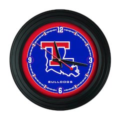 Louisiana Tech University 15" Wall Clock
