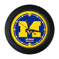 University of Michigan 15" Wall Clock