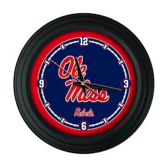 University of Mississippi 15" Wall Clock