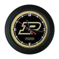 Purdue 15" Wall Clock